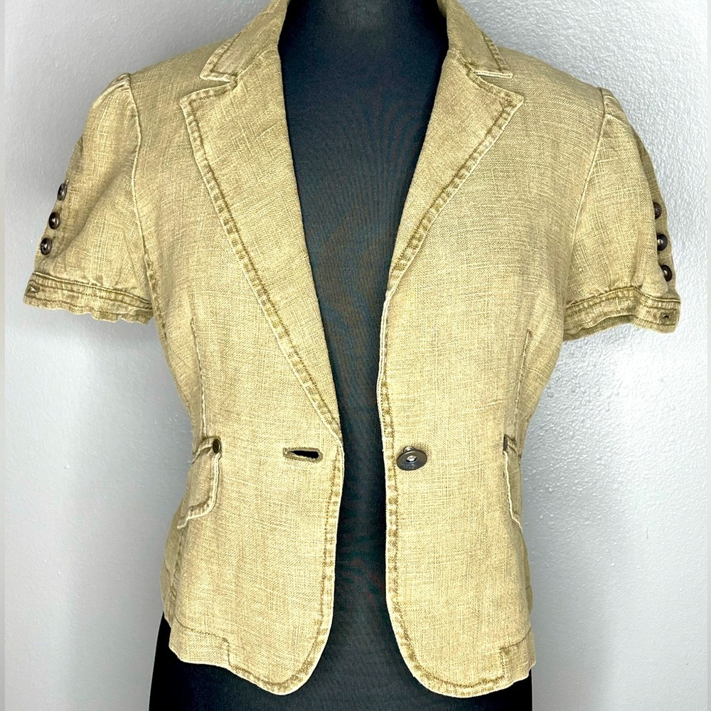 Fillmore Denim Tan Jacket | Size Medium